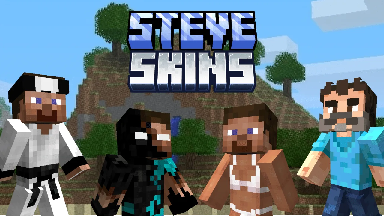 Best Steve Minecraft Skins: A Collection of Cool Custom Looks for Your Character